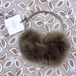 Restoration Hardware Faux Fur Ear Muffs